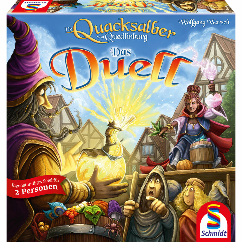 Schmidt Spiele Die Quacksalber von Quedlinburg Das Duell, Kennerspiel, Familienspiel, ab 10 Jahren, 49447