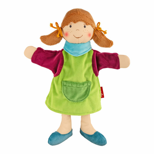 sigikid Handspielpuppe Gretel, Handpuppe, Puppentheather, Kasperletheater, Puppe, 43046