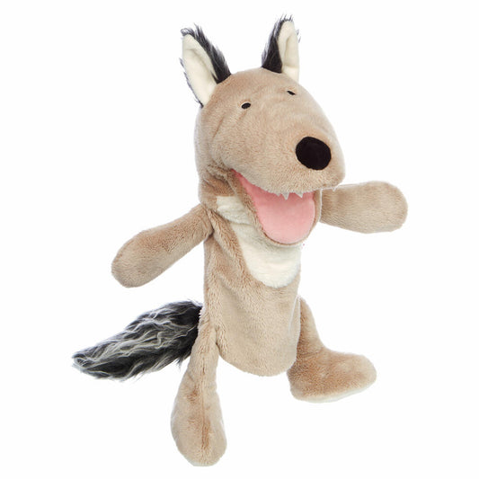 sigikid Handspielpuppe Wolf, Handpuppe, Puppentheather, Kasperletheater, Puppe, 43048