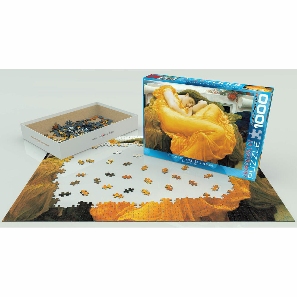 Eurographics Puzzle Flaming June von Frederic Leighton, 1000 Teile, 68 x 48 cm, 6000-3214