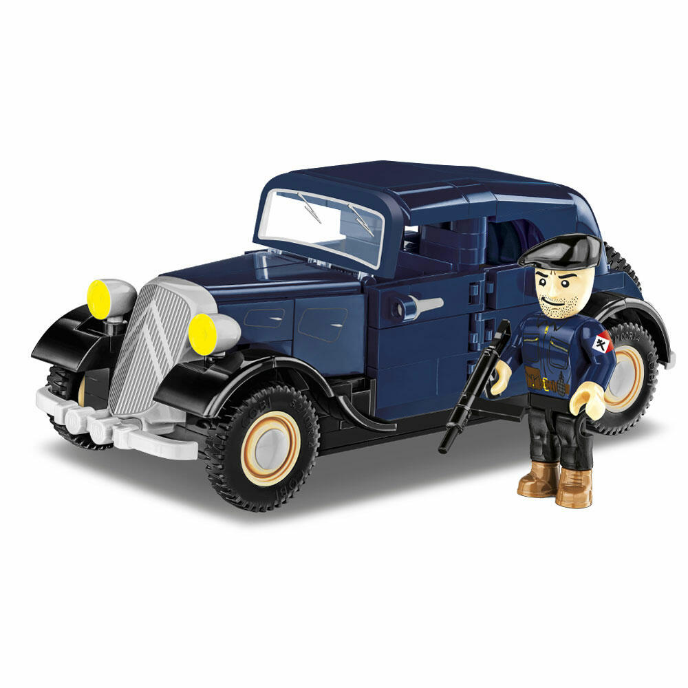 COBI Klemmbausteinset 1934 Citroen Traction 7A, World War 2 Historical Collection, Auto, Klemmbausteine, 222 Teile, 2263