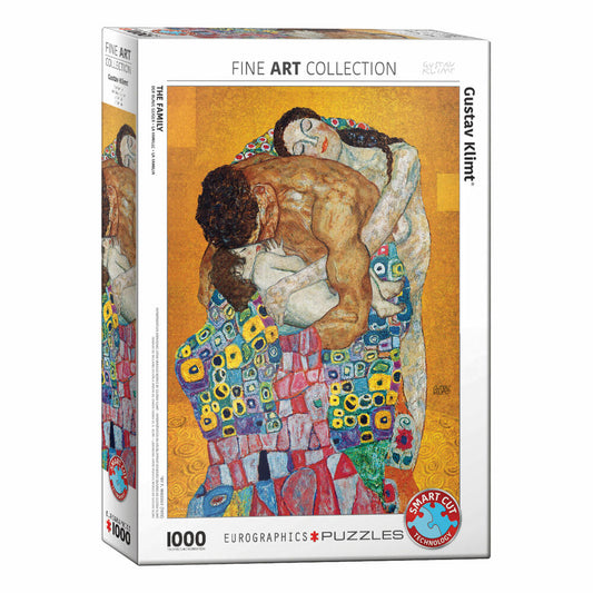 Eurographics Puzzle Die Familie - nach Klimt, 1000 Teile, 68 x 48 cm, 6000-5477