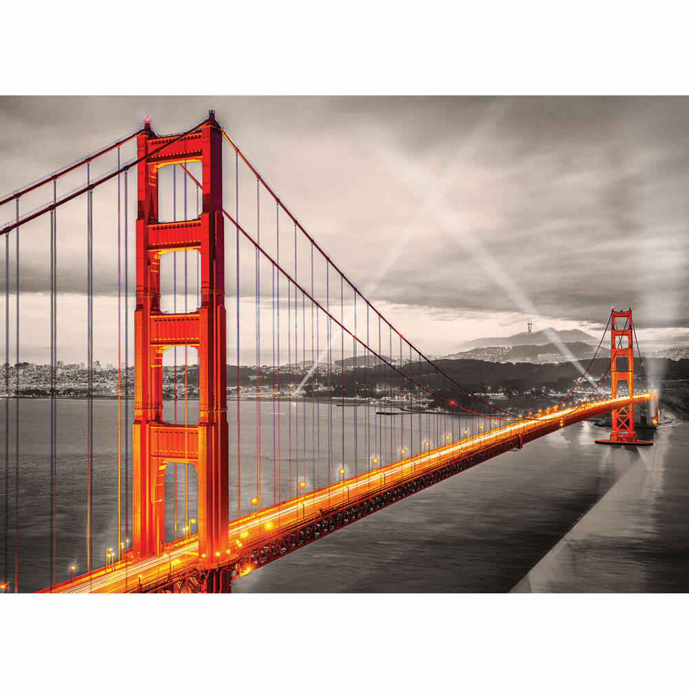 Eurographics Puzzle Golden Gate Brücke, San Francisco, 1000 Teile, 68 x 48 cm, 6000-0663