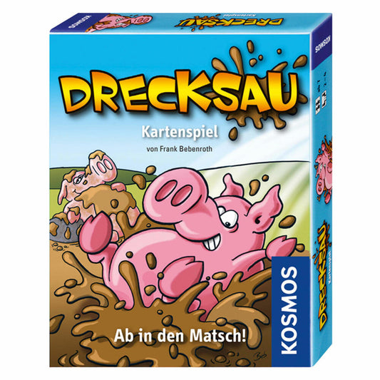 KOSMOS Kinderspiele Drecksau, Kartenspiel, Karten Spiel für Kinder, ab 7 Jahren, 740276