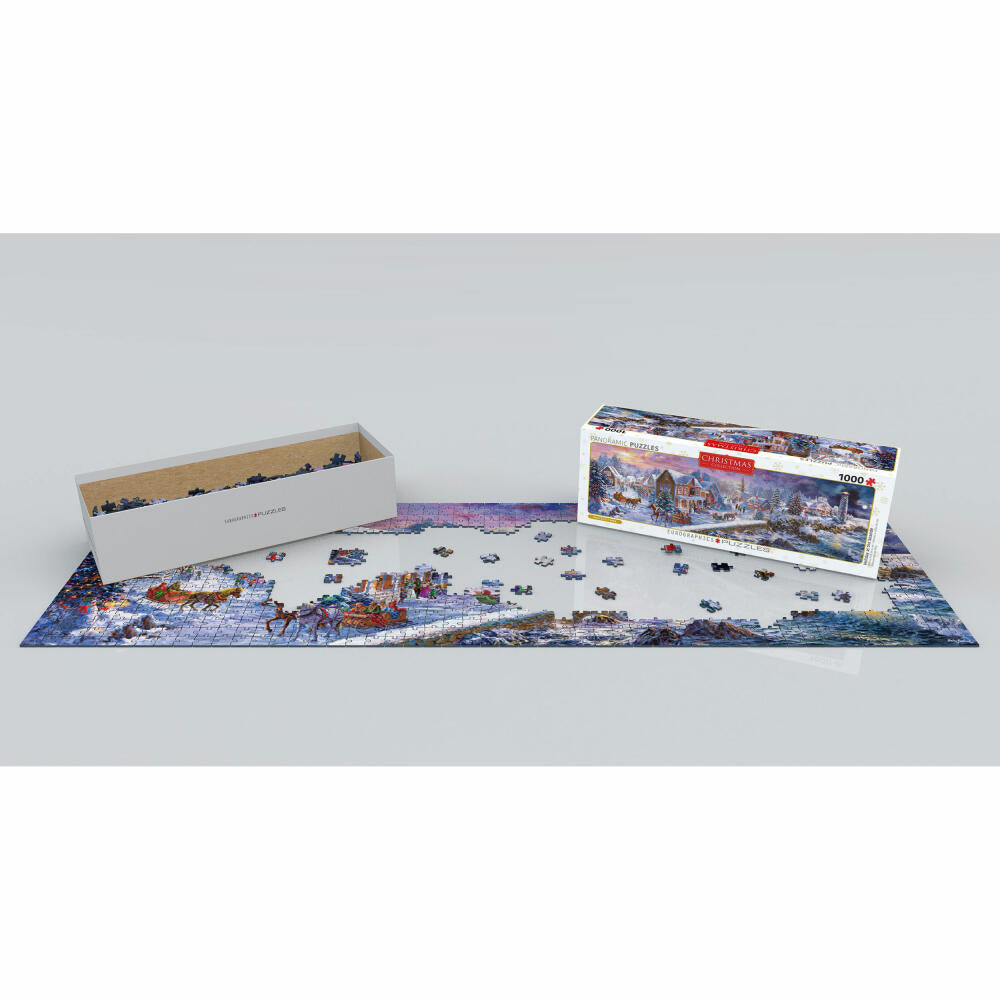 Eurographics Puzzle Holiday at the Seaside, 1000 Teile Panorama, 96 x 32 cm, 6010-5318