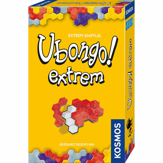 KOSMOS Ubongo! Extrem, Mitbringspiel, Legespiel, Logikspiel, Familienspiel, Gesellschaftsspiel, 712686