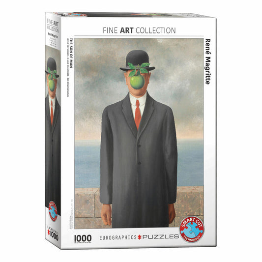 Eurographics Puzzle Der Sohn des Menschen von René Magritte, 1000 Teile, 68 x 48 cm, 6000-5478