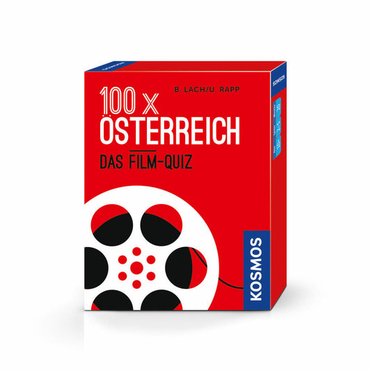 KOSMOS 100 x Österreich - Das Film-Quiz, Quizspiel, Fragespiel, Karten, Spielen, ab 10 Jahre, 698997