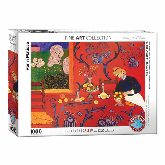 Eurographics Puzzle Harmonie in Rot von Henri Matisse, 1000 Teile, 68 x 48 cm, 6000-5610