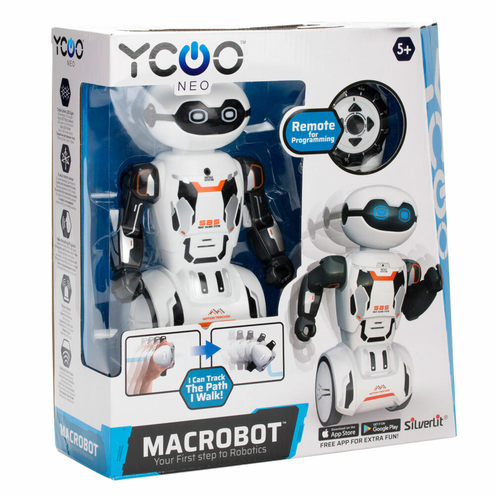 YCOO Roboter Macrobot, programmierbarer Spielzeugroboter, Fernsteuerbar, 88045