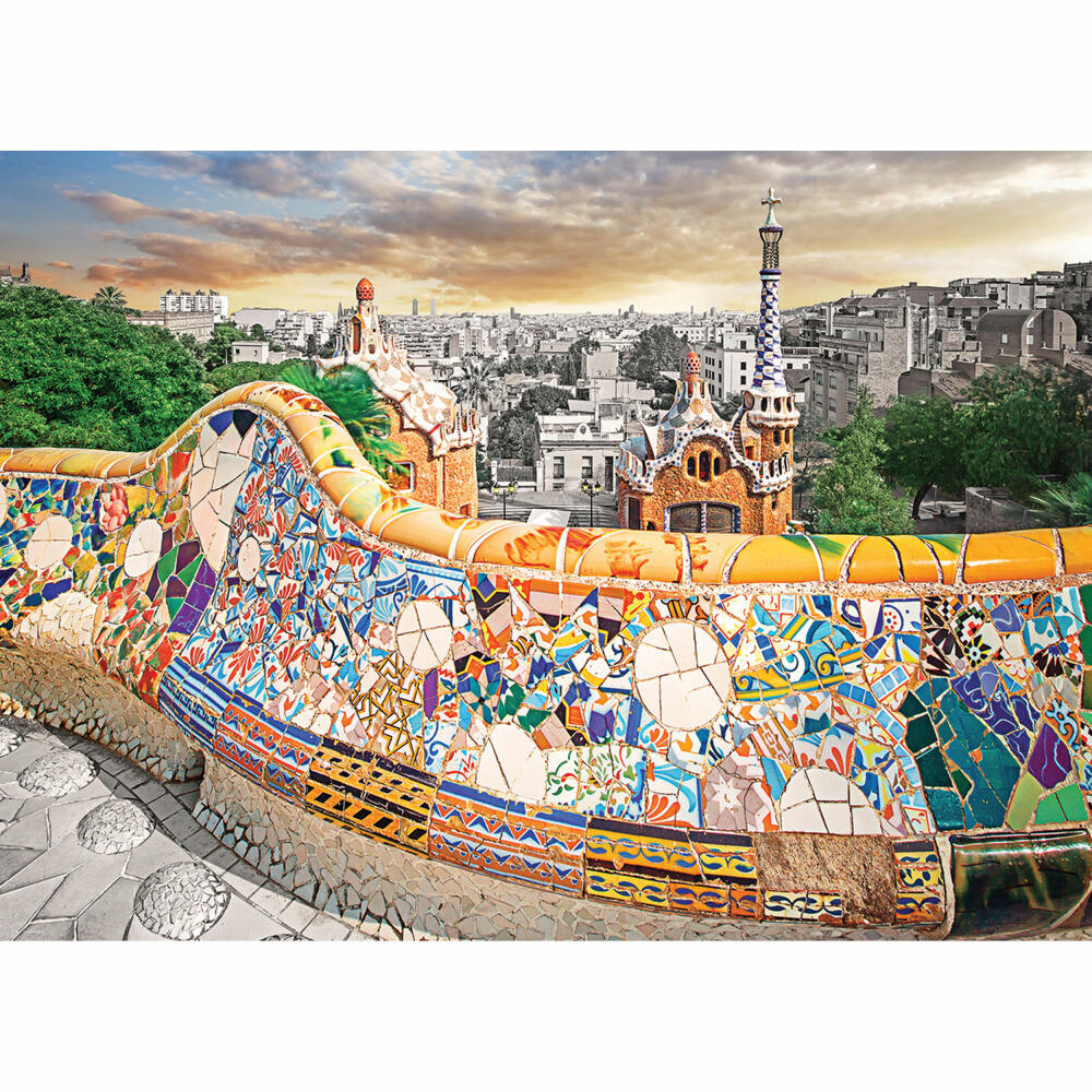 Eurographics Puzzle Barcelona Park Güell, 1000 Teile, 68 x 48 cm, 6000-0768