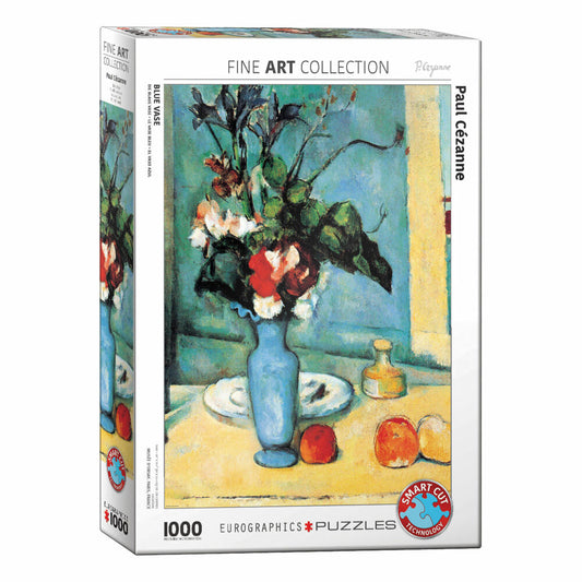 Eurographics Puzzle Die blaue Vase von Cezanne, 1000 Teile, 68 x 48 cm, 6000-3802