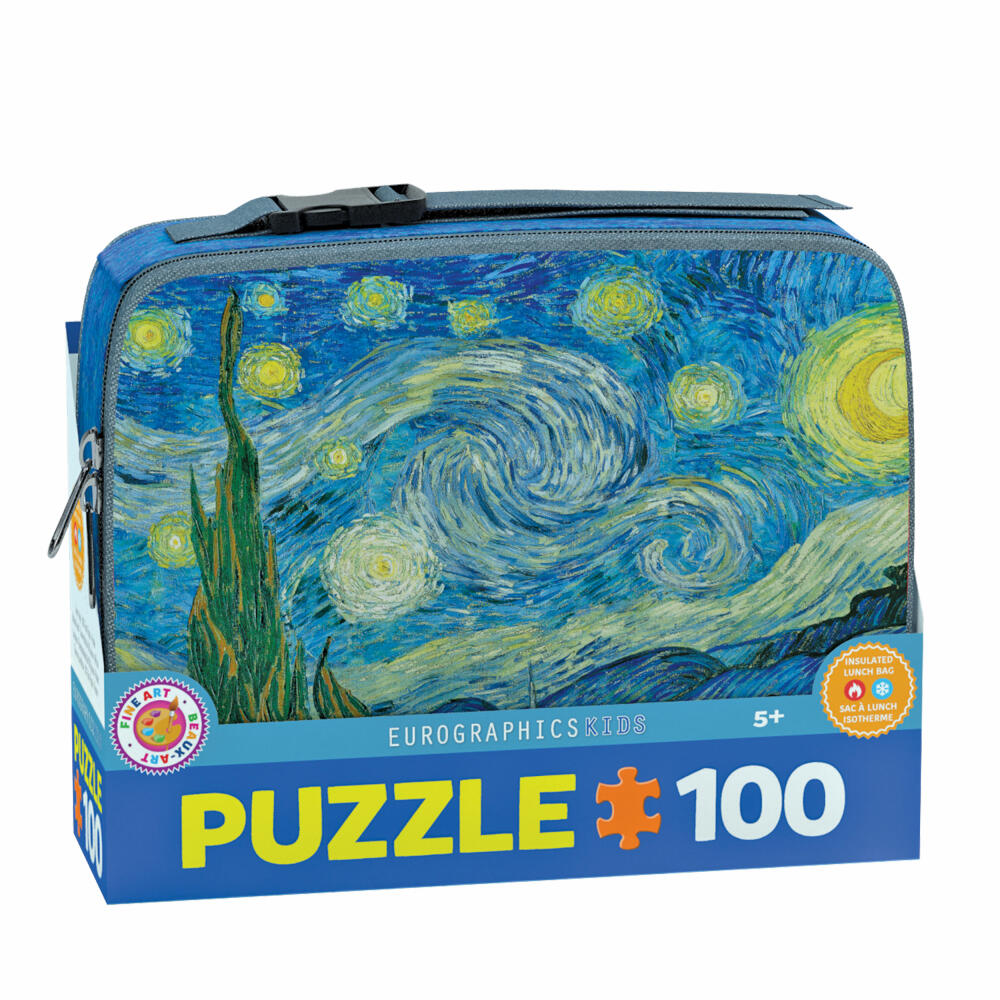 Eurographics Puzzle Van Goch mit Lunchbox, 100 Teile, 48 x 33 cm, 9100-1204