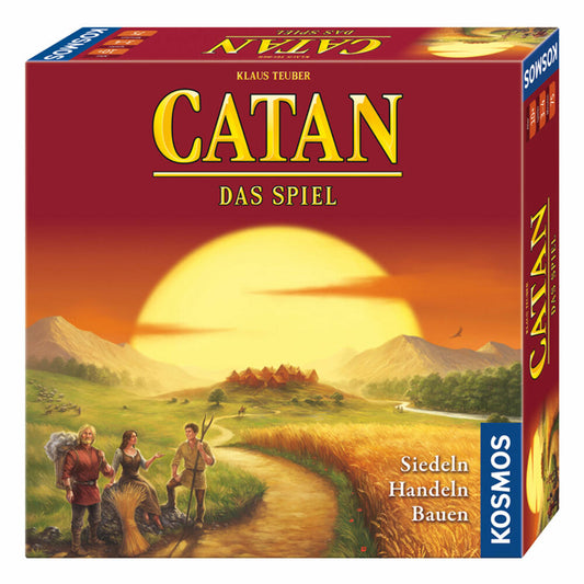 KOSMOS Catan - Das Spiel, Strategiespiel, Abenteuerspiel, Strategie und Abenteuer, ab 10 Jahren, 693602