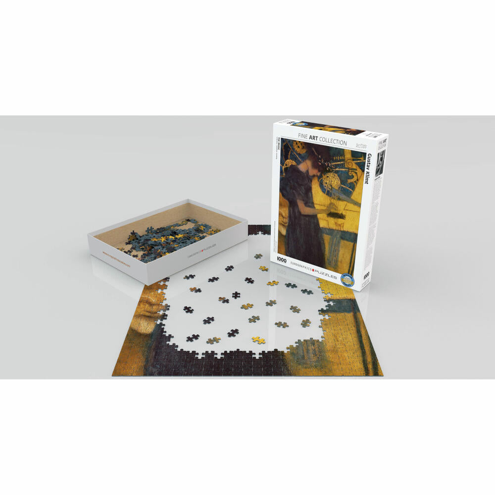 Eurographics Puzzle Die Musik von Gustav Klimt, 1000 Teile, 68 x 48 cm, 6000-1991