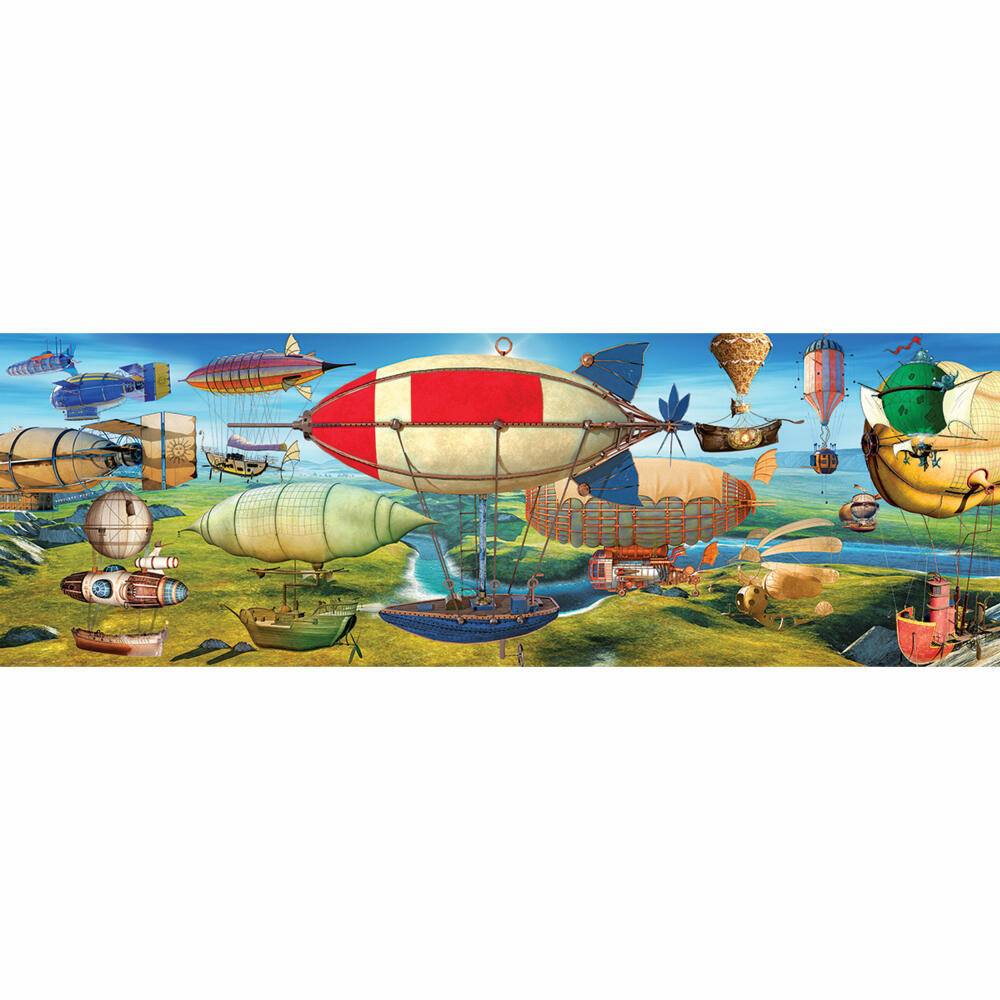 Eurographics Puzzle Das grosse Rennen, 1000 Teile Panorama, 96 x 32 cm, 6010-5633