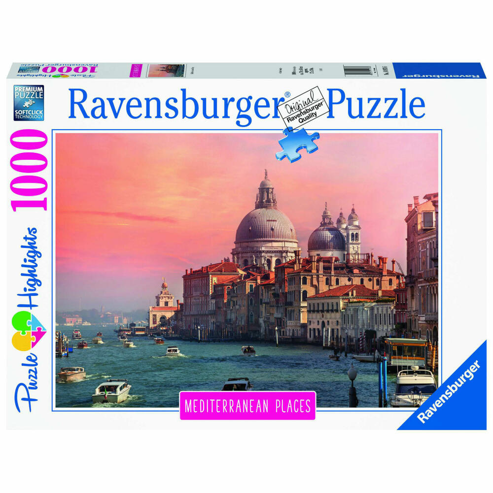 Ravensburger Puzzle Mediterranean Places 2020 Italy, Erwachsenenpuzzle, Puzzles, Italien, 1000 Teile, 14976