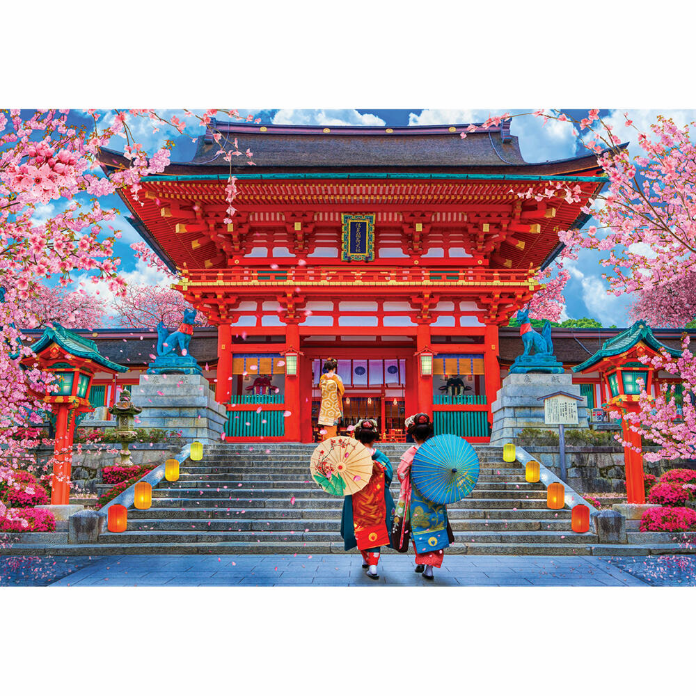 Eurographics Puzzle Sakura in Frühling von Lars Stewart, 1000 Teile, 68 x 48 cm, 6000-5533