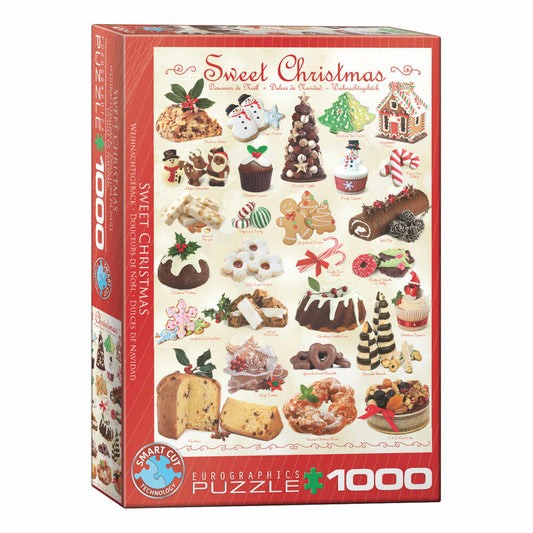 Eurographics Puzzle Weihnachtsgebäck, 1000 Teile, 68 x 48 cm, 6000-0433