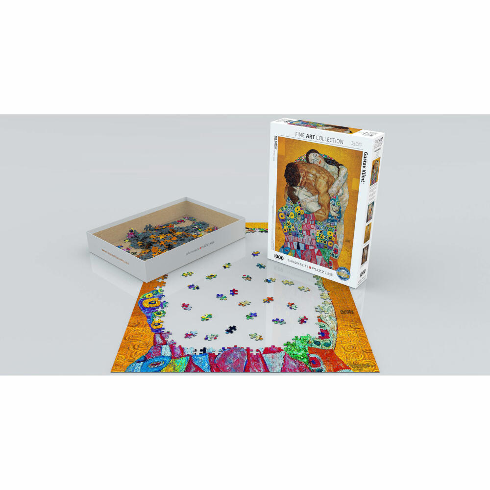 Eurographics Puzzle Die Familie - nach Klimt, 1000 Teile, 68 x 48 cm, 6000-5477