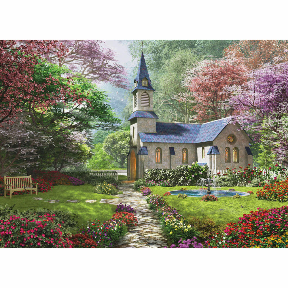 Eurographics Puzzle Blühender Garten von Dominic Davison, 1000 Teile, 68 x 48 cm, 6000-0964