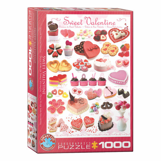 Eurographics Puzzle Süsser Valentinstag, 1000 Teile, 68 x 48 cm, 6000-0431