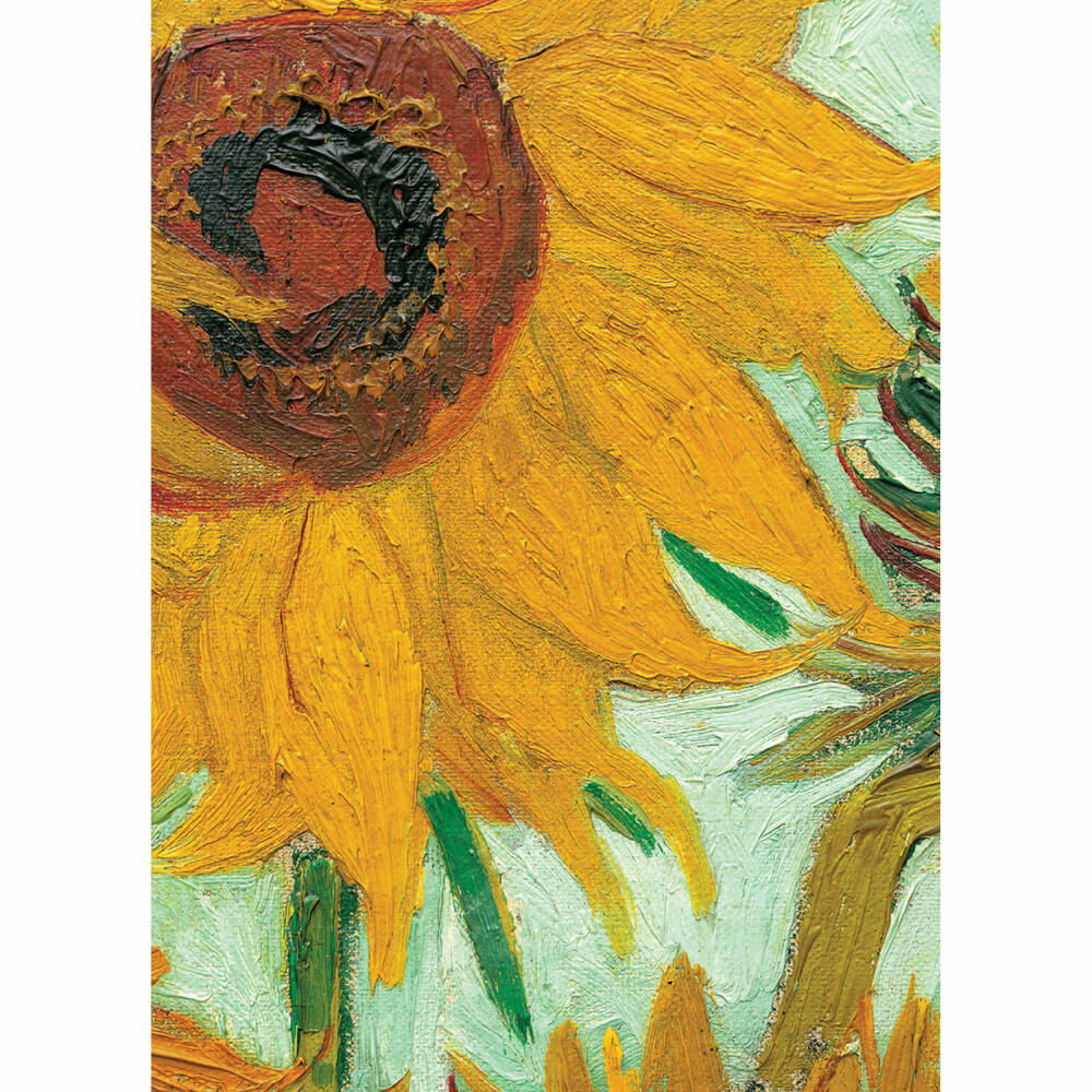 Eurographics Puzzle Sonnenblume von Vincent van Gogh - Detail, 1000 Teile, 68 x 48 cm, 6000-5429