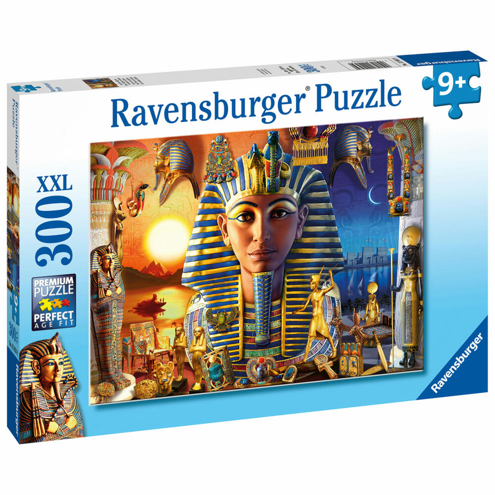 Ravensburger Puzzle Im alten Ägypten, Kinderpuzzle, Legespiel, XXL-Format, 300 Teile, 12953