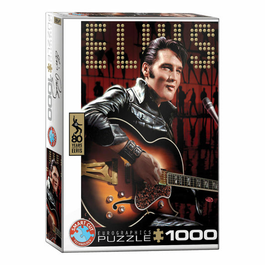 Eurographics Puzzle Elvis Presley Comeback Konzert, 1000 Teile, 68 x 48 cm, 6000-0813