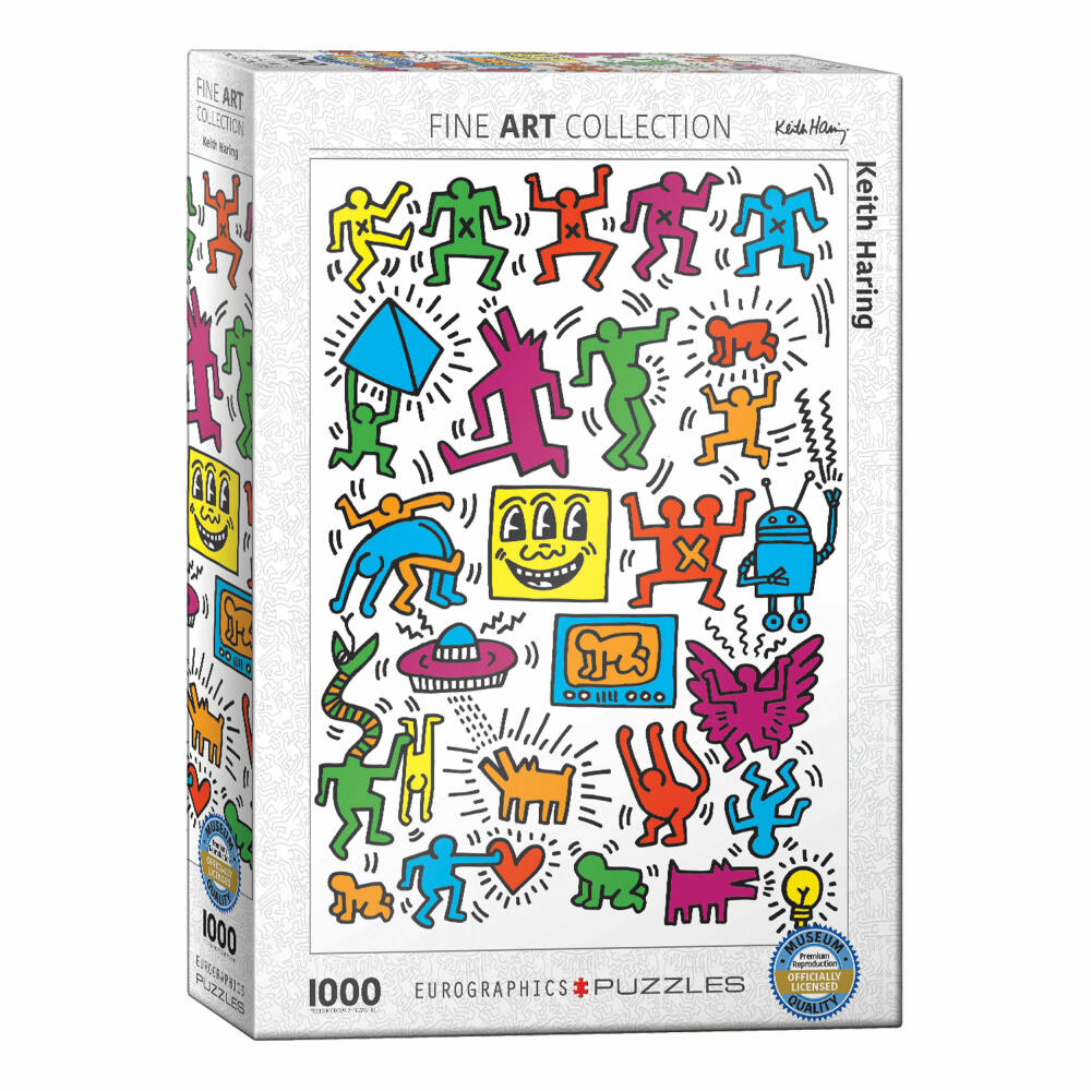 Eurographics Puzzle Keith Haring Collage, 1000 Teile, 68 x 48 cm, 6000-5513