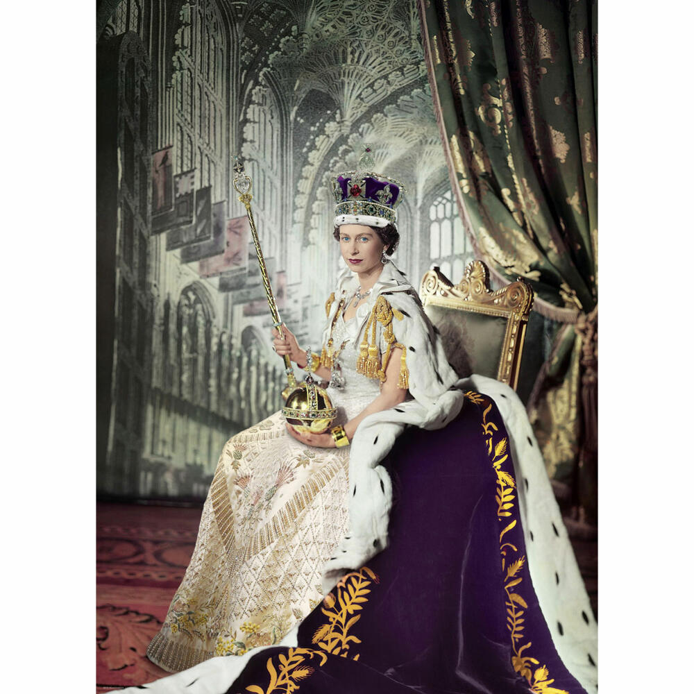 Eurographics Puzzle Königin Elizabeth II, 1000 Teile, 68 x 48 cm, 6000-0919