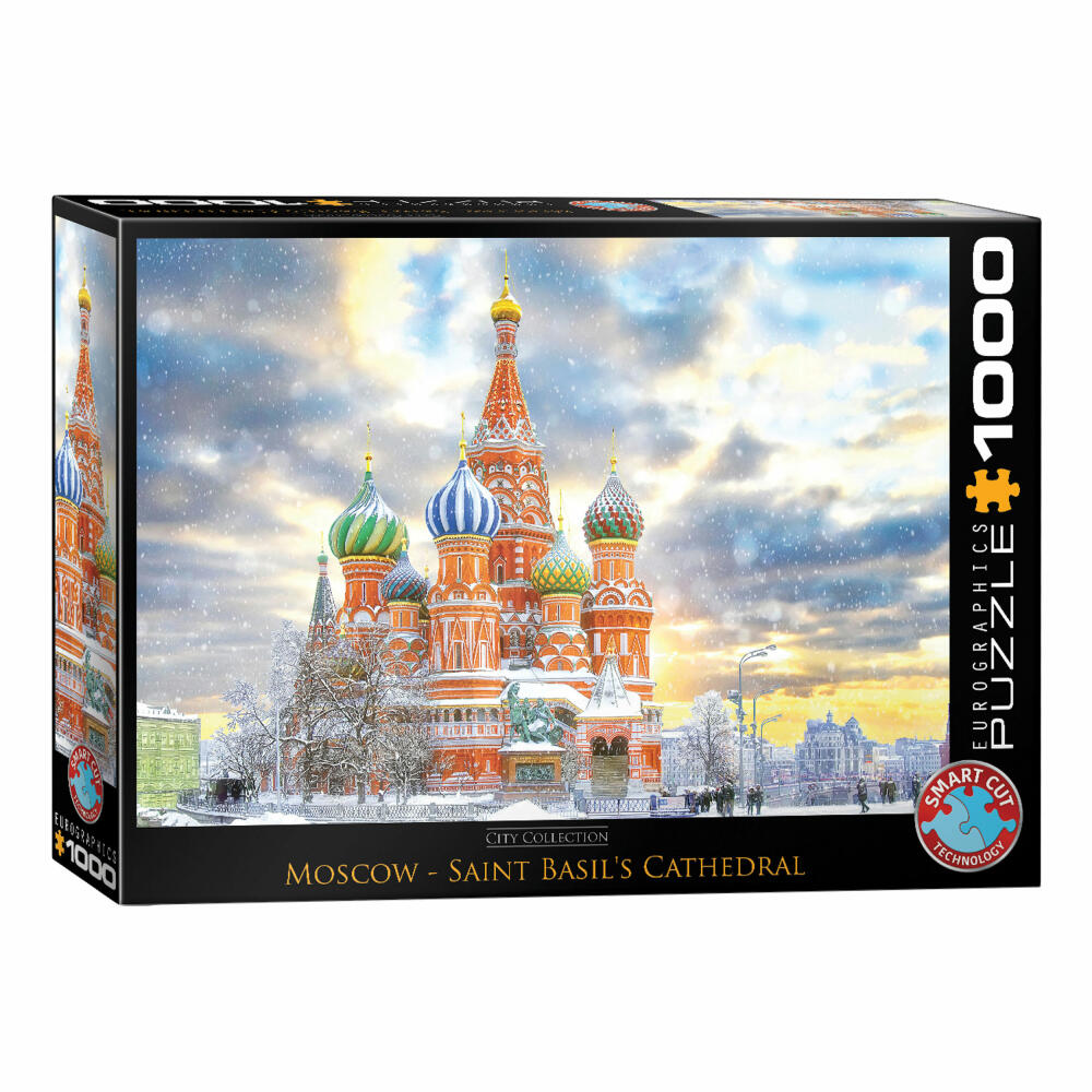 Eurographics Puzzle Moskau, Russland, 1000 Teile, 68 x 48 cm, 6000-5643