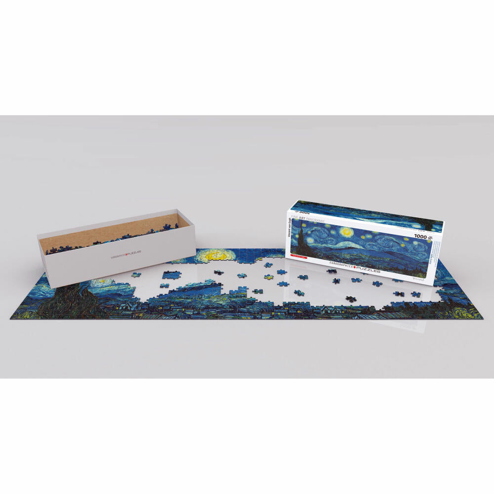 Eurographics Puzzle Sternennacht Panorama, 1000 Teile Panorama, 96 x 32 cm, 6010-5309