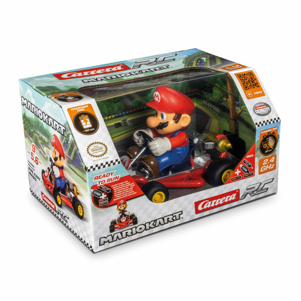 Carrera Mario Kart Pipe Kart Mario, Ferngesteuertes Auto, Auto, Rennfahrzeug, Carrera RC CARS, 2.4 GHz, 370200989