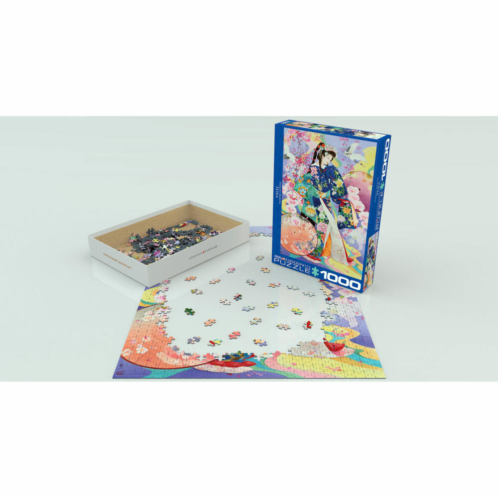 Eurographics Puzzle Seika von Haruyo Morita, 1000 Teile, 68 x 48 cm, 6000-0983