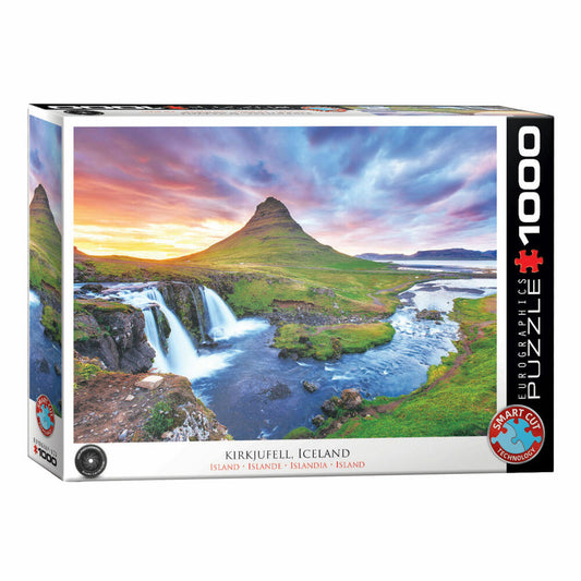 Eurographics Puzzle Kirkjufell, Island, 1000 Teile, 68 x 48 cm, 6000-5642