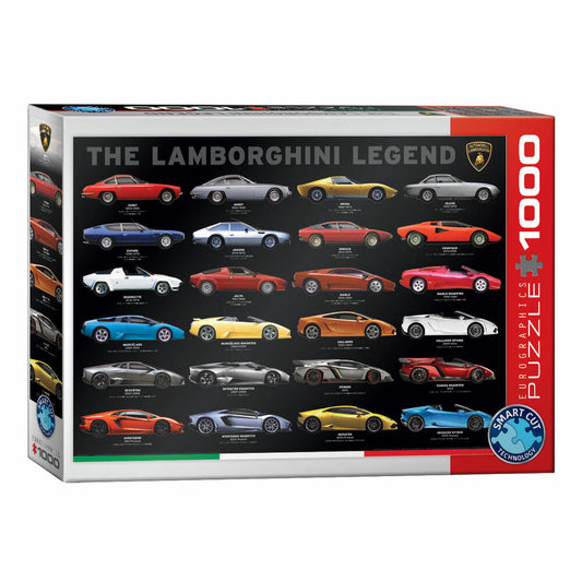 Eurographics Puzzle The Lamborghini Legend, 1000 Teile, 68 x 48 cm, 6000-0822