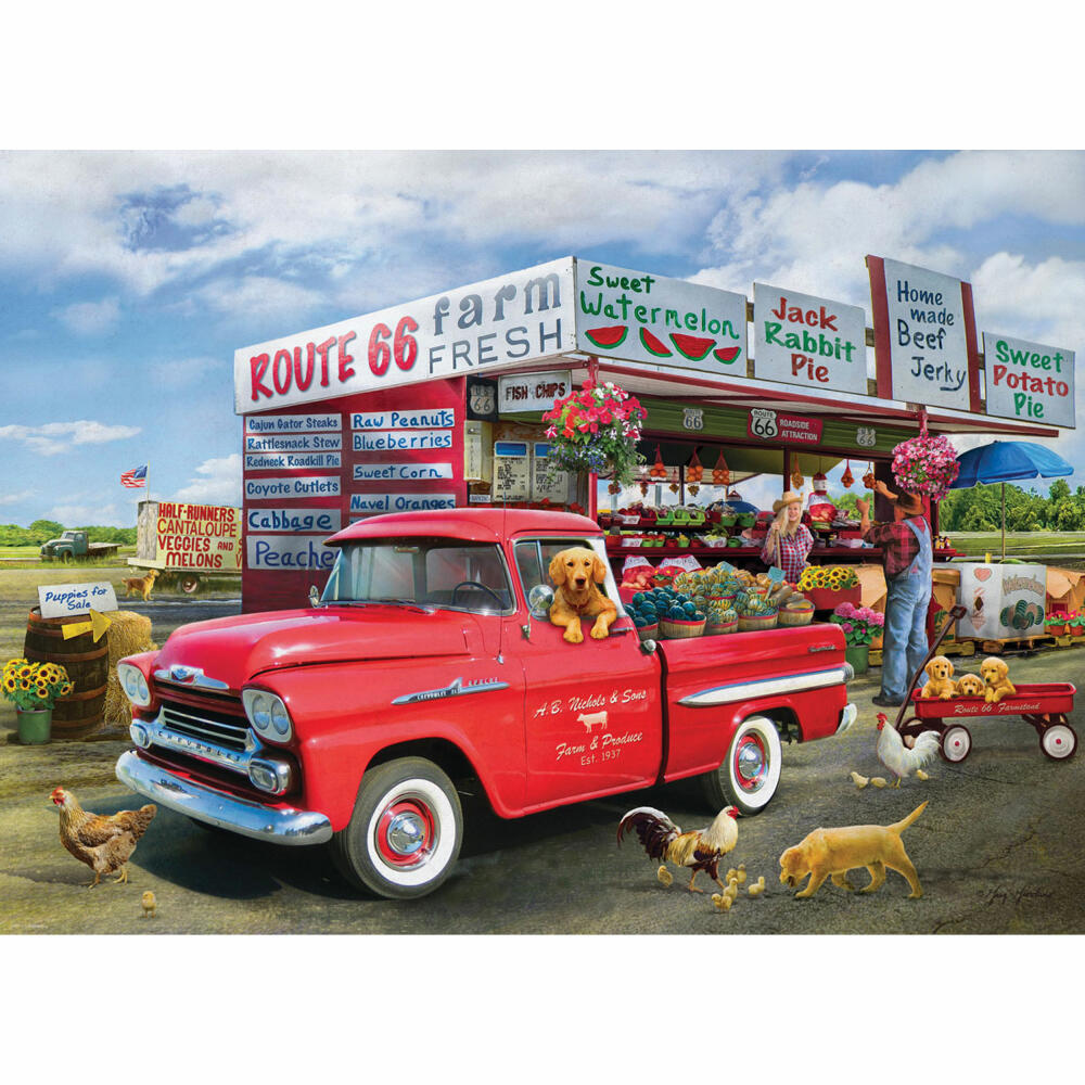 Eurographics Puzzle 1959 Chevrolet Apache von Greg Giordano, 1000 Teile, 68 x 48 cm, 6000-5337