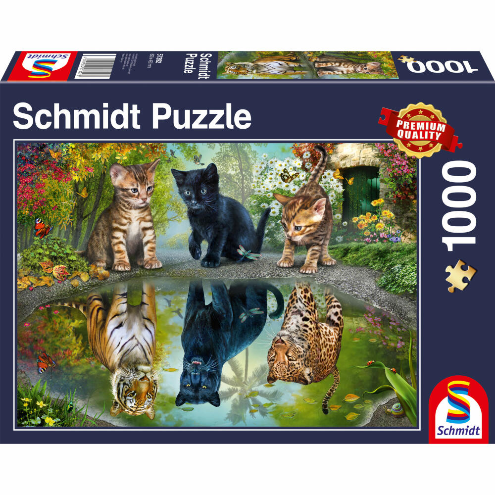 Schmidt Spiele Dream Big!, Erwachsenenpuzzle, Puzzle, ab 12 Jahre, 1000 Teile, 57392