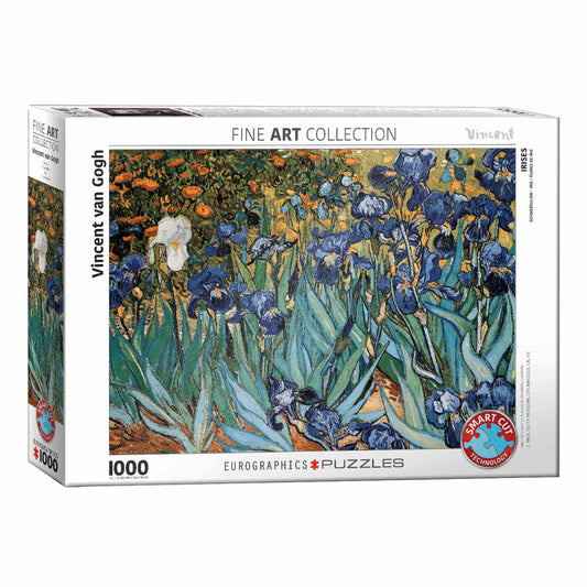 Eurographics Puzzle Schwertlilien von Vincent van Gogh, 1000 Teile, 68 x 48 cm, 6000-4364