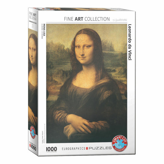 Eurographics Puzzle Mona Lisa von Leonardo da Vinci, 1000 Teile, 68 x 48 cm, 6000-1203