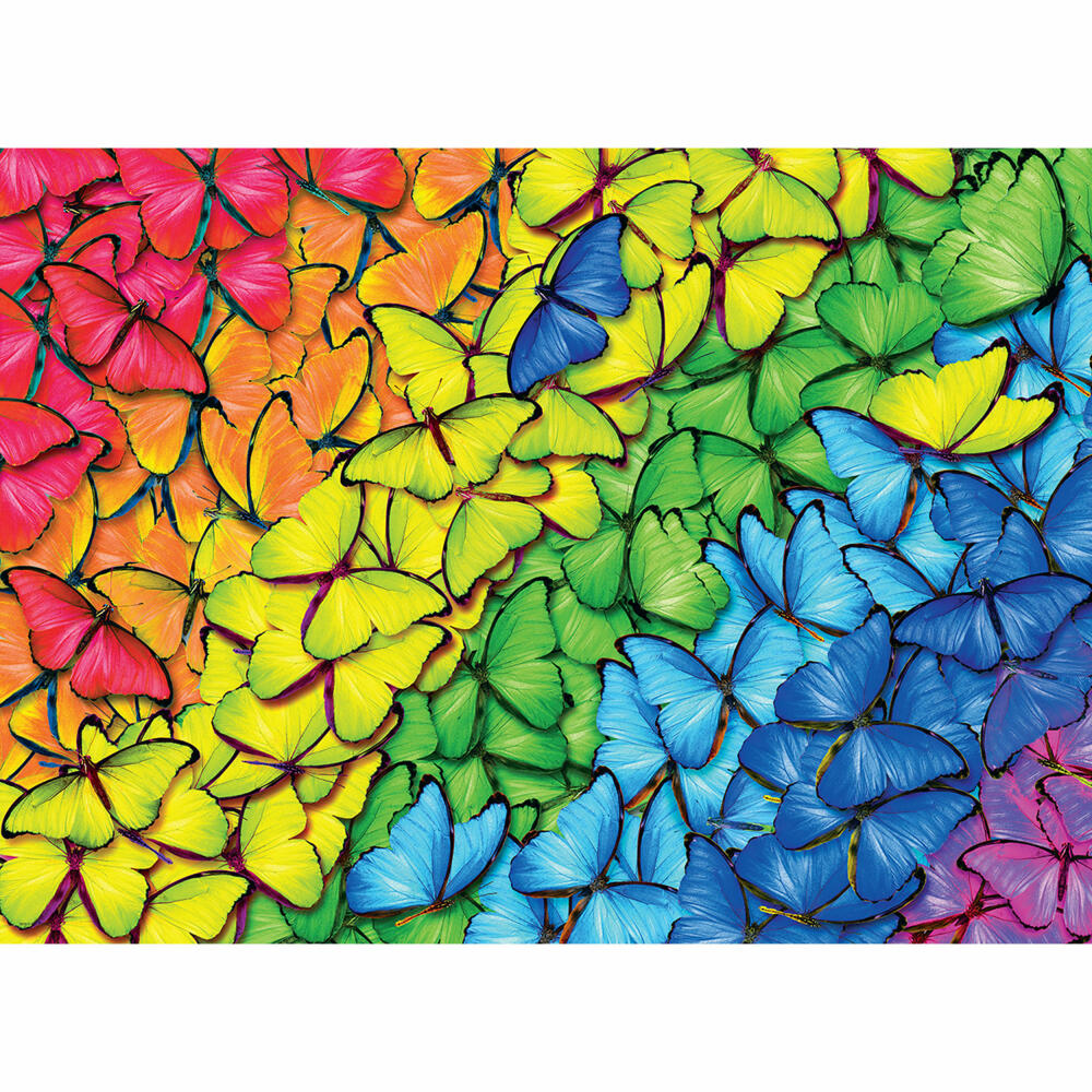 Eurographics Puzzle Schmetterling Regenbogen, 1000 Teile, 68 x 48 cm, 6000-5603