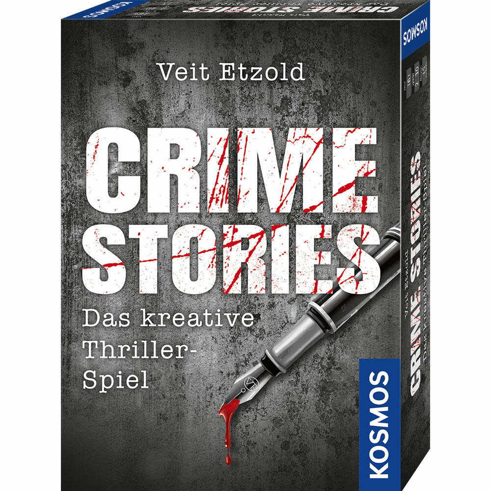 KOSMOS Veit Etzold - Crime Stories, Kartenspiel, Spiel, Familienspiel, Spielen, ab 16 Jahren, 695224