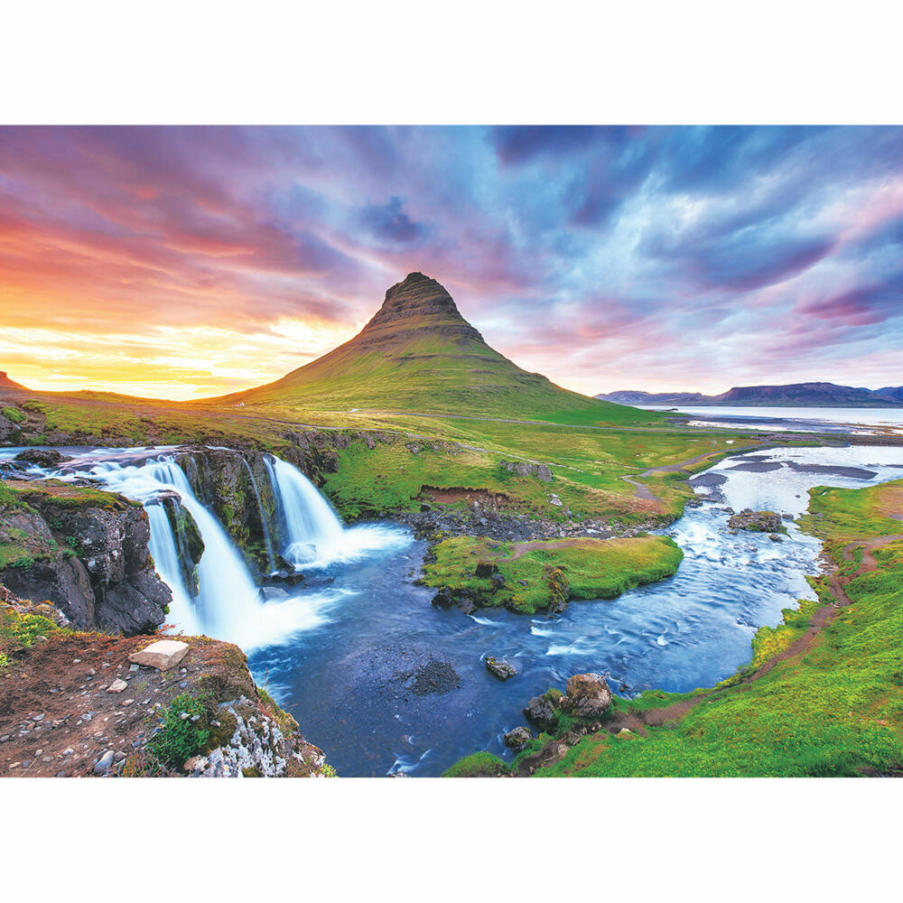 Eurographics Puzzle Kirkjufell, Island, 1000 Teile, 68 x 48 cm, 6000-5642