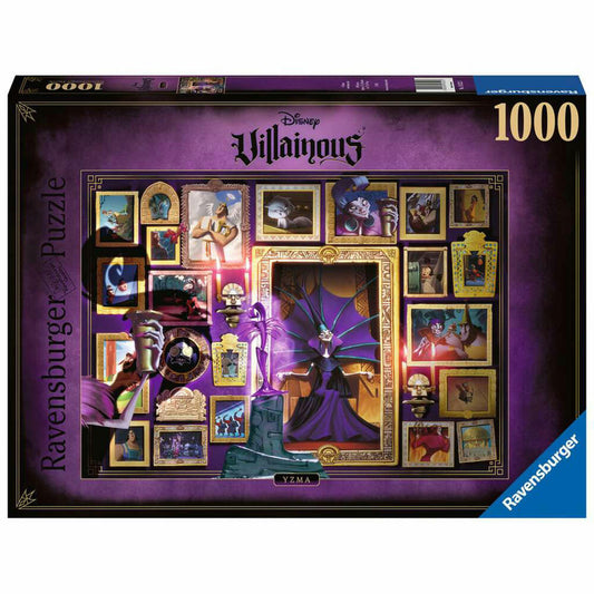 Ravensburger Villainous: Yzma, Puzzle, Erwachsenenpuzzle, Königreich für ein Lama, 1000 Teile, 16522