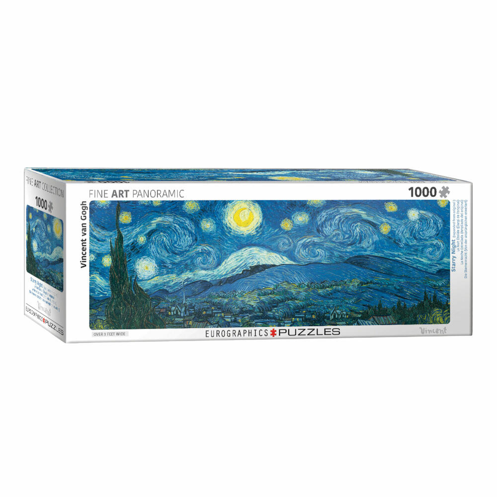 Eurographics Puzzle Sternennacht Panorama, 1000 Teile Panorama, 96 x 32 cm, 6010-5309