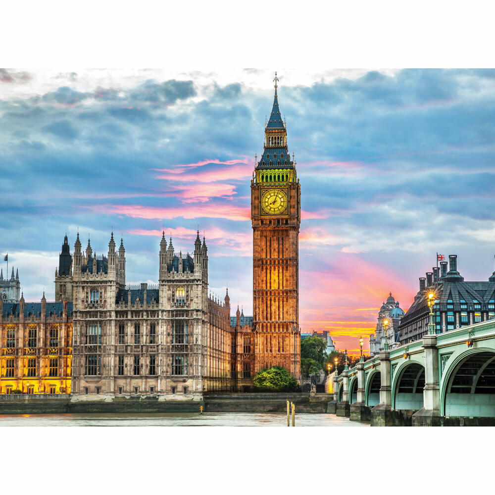 Eurographics Puzzle London Big Ben, England, 1000 Teile, 68 x 48 cm, 6000-0764