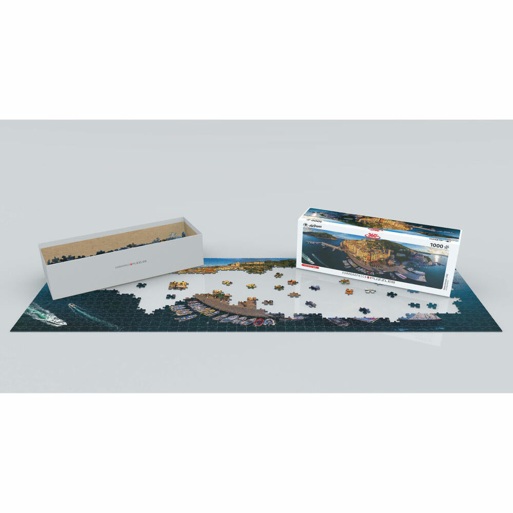 Eurographics Puzzle Porto Venere - Italien, 1000 Teile Panorama, 33 x 99 cm, 6010-5302