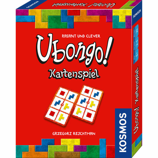 KOSMOS Ubongo! Kartenspiel, Legespiel, Knobelspiel, Familienspiel, ab 8 Jahren, 741754