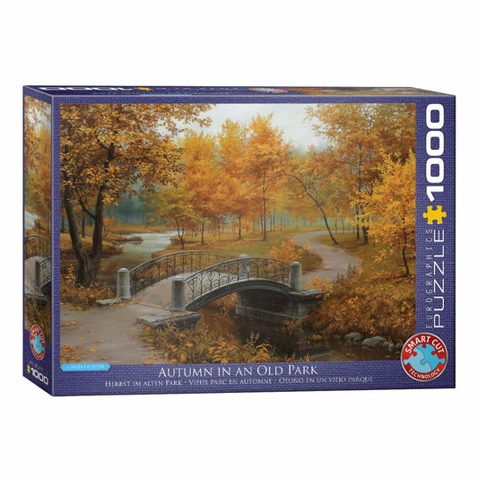 Eurographics Puzzle Herbst im alten Park von Eugene Lushpin, 1000 Teile, 68 x 48 cm, 6000-0979